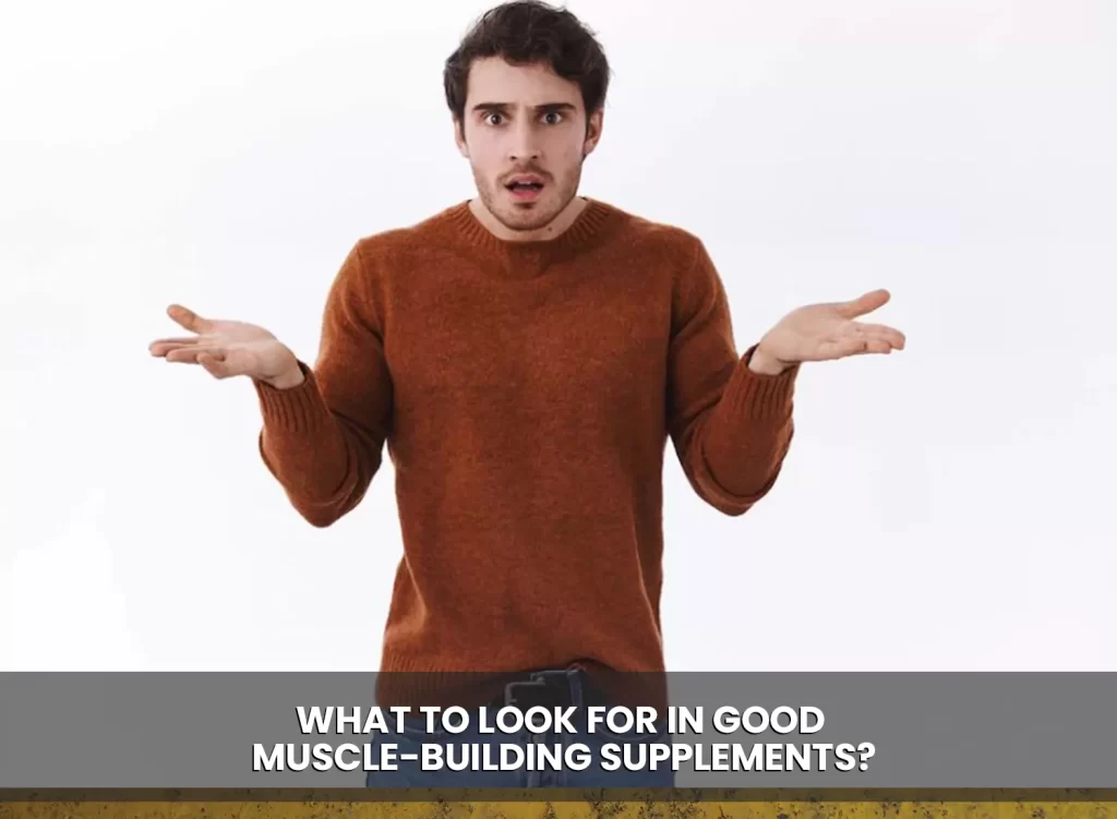 Good muscle-building supplements